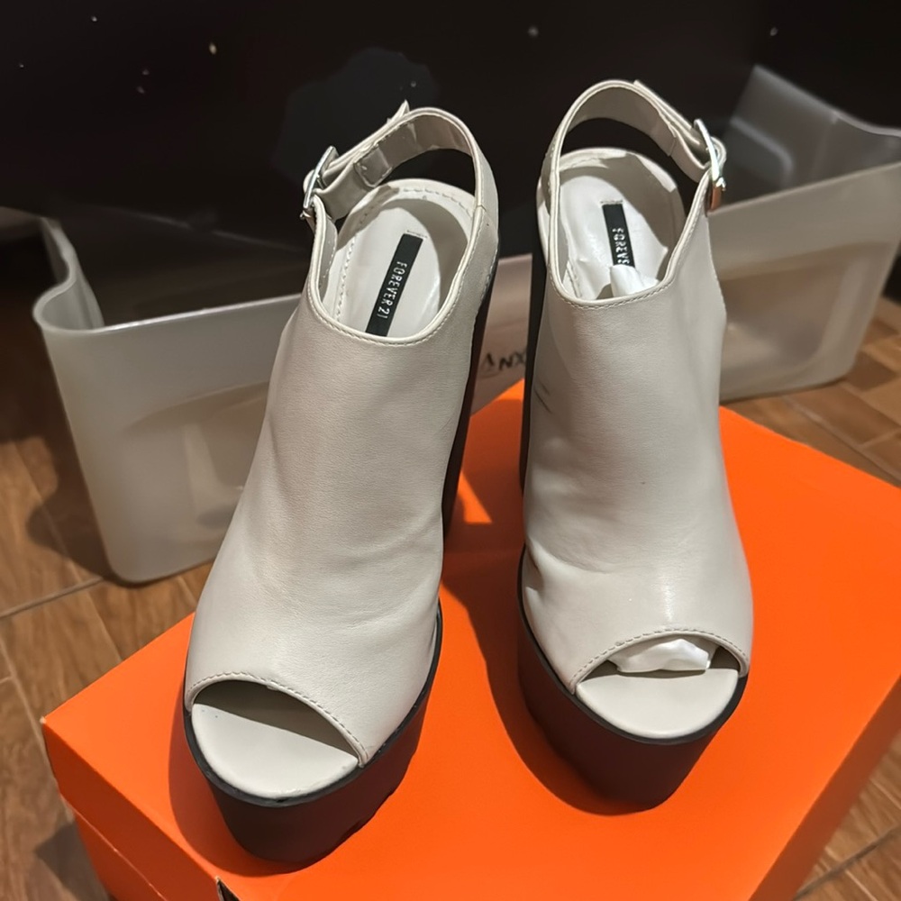 High platform boots